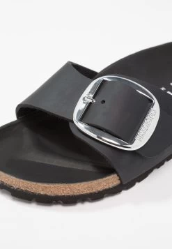 Birkenstock Madrid Big Buckle - Chaussons - Black -La Mode Soldes 014fac419bb8491aba563e52f567e825