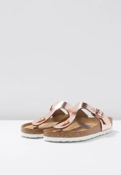 Birkenstock Gizeh Regular - Tongs - Metallic Copper -La Mode Soldes 067baa7a5c3748ba8e125be69235c361