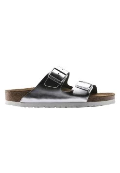 Birkenstock Arizona Nl Sfb Regular - Chaussons - Silver -La Mode Soldes 069e9011da834e5fbc7c9ad7e02268b9