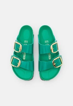 Birkenstock Arizona - Chaussons - High Shine Green -La Mode Soldes 090940be1e204b0e91592a7915d3a24e