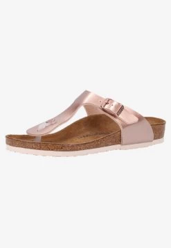 Birkenstock Mules - Electric Metallic Copper -La Mode Soldes 090aa198a1e84c848d04c488bb1bf6a0