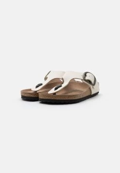 Birkenstock Gizeh Regular - Mules - Eggshell -La Mode Soldes 15ea2cffdae7401bab5798119b116d4d