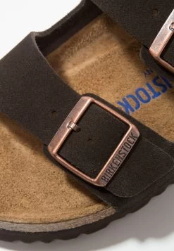 Birkenstock Arizona Sfb Vl Narrow - Chaussons - Mocca -La Mode Soldes 170e8cc08a584df08ac5c0657df4ae8f