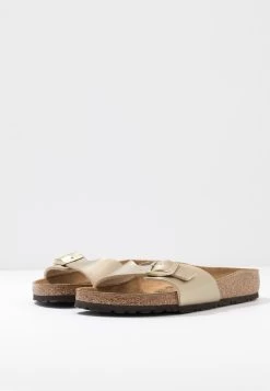 Birkenstock Madrid Bf Narrow - Chaussons - Gold -La Mode Soldes 1983ce860cf641c9b62e09d1a15457e0