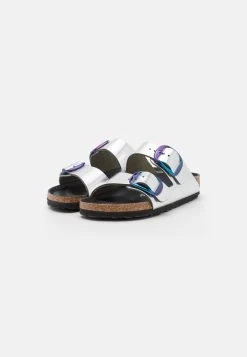 Birkenstock Arizona Lena - Chaussons - Iridescent Silver -La Mode Soldes 1ec14ab0fae94199b0a0acfad80ee8a3