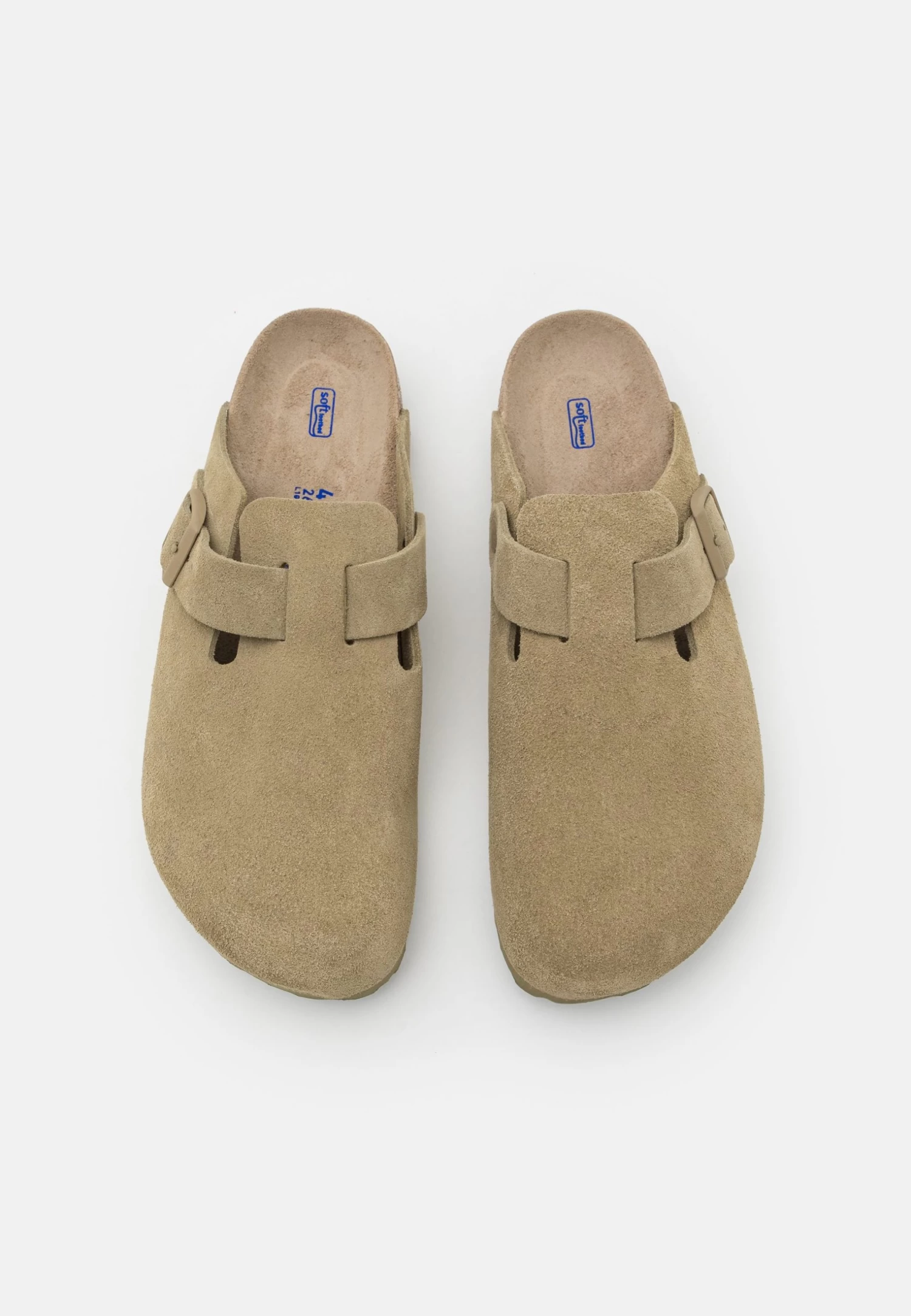 Birkenstock Boston Unisex - Chaussons - Faded Khaki 6 Birkenstock Boston Unisex - Chaussons - Faded Khaki – Image 4