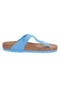 Birkenstock Tieffussbett Pantolette - Mules - Blau -La Mode Soldes 26908cf966314805b21bba7ef4c84e87