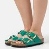 Birkenstock Arizona - Chaussons - High Shine Green -La Mode Soldes 2b7e18a0bc434f068b7c90b5af66ce1d