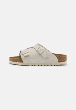 Birkenstock Zürich Unisex - Chaussons - Antique White