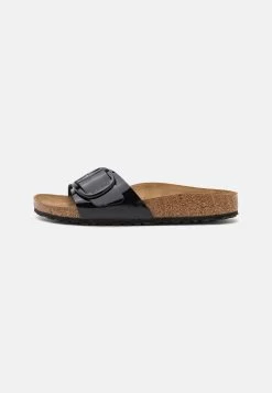 Birkenstock Madrid Big Buckle - Mules - Black -La Mode Soldes 2f2e155e7bbe48d09989a0c1328b3458