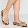 Birkenstock Madrid Bf Narrow - Chaussons - Gold -La Mode Soldes 2fe2097b22bc40d18ca4416d00a0a92f