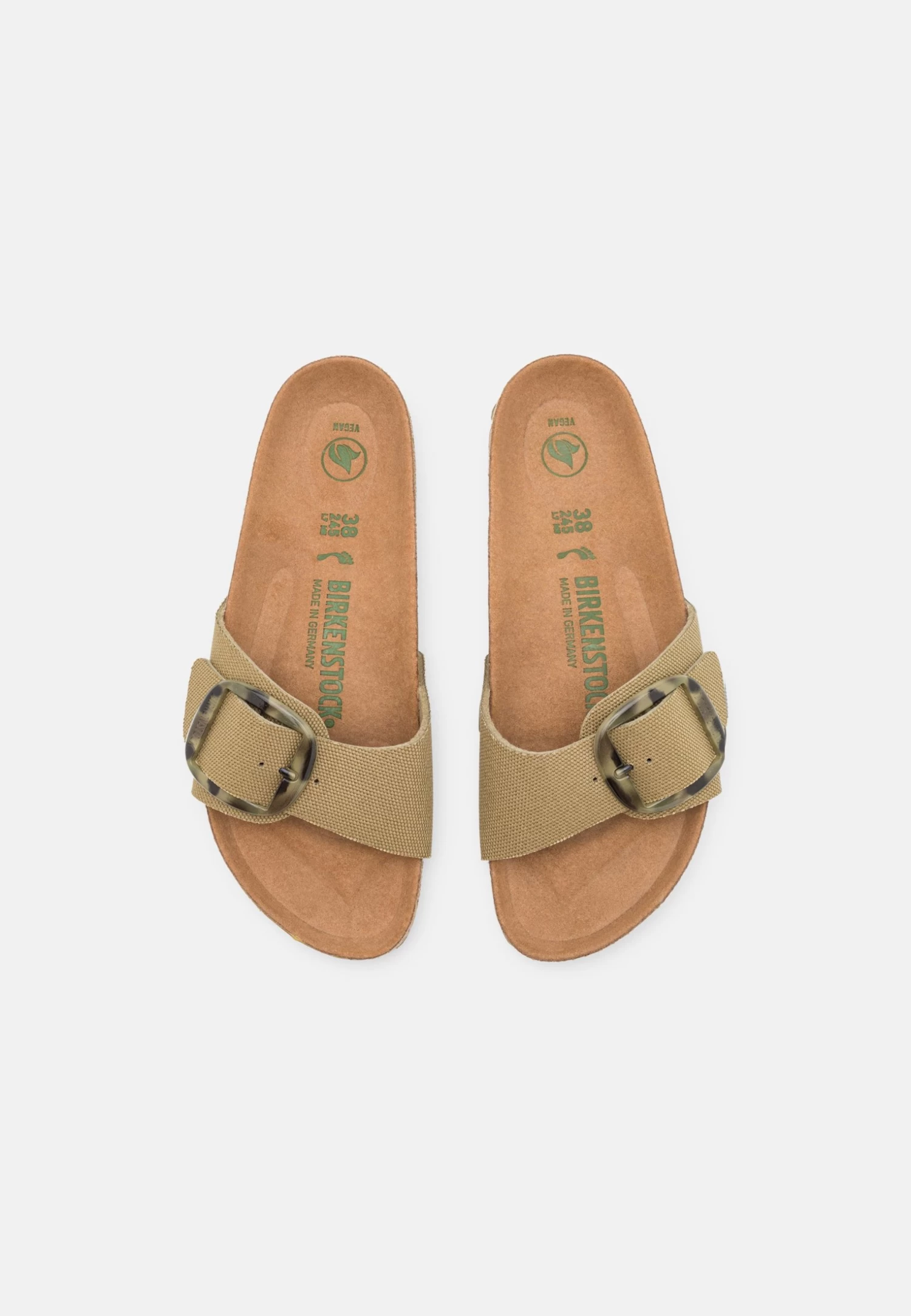 Birkenstock Madrid Big Buckle - Mules - Khaki 8 Birkenstock Madrid Big Buckle - Mules - Khaki – Image 6