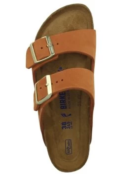 Birkenstock Arizona Sfb Nubuck Narrow - Mules - Pecan 9 Birkenstock Arizona Sfb Nubuck Narrow - Mules - Pecan -La Mode Soldes 3dda334af595443da6c6f1b85d56e87b
