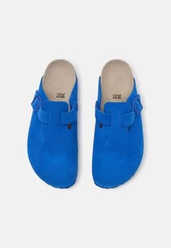 Birkenstock Boston Vl Narrow - Chaussons - Ultra Blue -La Mode Soldes 4152b8f8e3594caa8d4a01b0934223bd