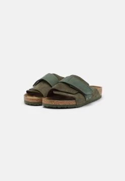 Birkenstock Kyoto Vl Nu Thyme Unisex - Mules - Brown -La Mode Soldes 415cab589e2f4e1d8071a1fc2c5480ef
