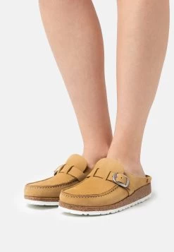 Birkenstock Buckley Narrow Fit - Chaussons - Latte Cream