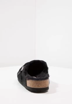 Birkenstock Boston - Chaussons - Black -La Mode Soldes 546376aed22d430caf41c2723ee51f30