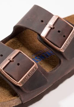 Birkenstock Arizona Soft Footbed Narrow - Mules - Habana -La Mode Soldes 60395e8137b74fffbc18461d9c2b1250