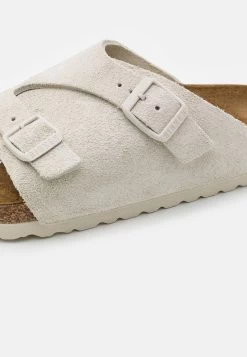 Birkenstock Zürich Unisex - Chaussons - Antique White -La Mode Soldes 6aa05f88001348d6a10628ad57a50776