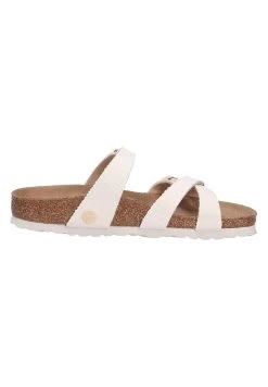Birkenstock Tieffussbett - Mules - Vegancanvaseggshell -La Mode Soldes 6fde60531bdd4164adbd6174978435cf