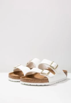 Birkenstock Arizona - Chaussons - Weiß -La Mode Soldes 72a7d8b65a5d4ffb9133ce51a5acc62b