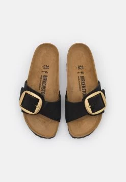 Birkenstock Madrid Big Buckle Narrow Fit - Mules - Black -La Mode Soldes 7aa839a1e1f94506aa4b855954a7df62