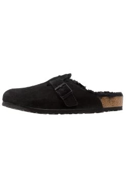 Birkenstock Boston - Chaussons - Black