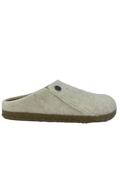 Birkenstock Zermatt Rivet - Chaussons - Ecru Off White -La Mode Soldes 8126a531ae6a4303b3c5e0dcf3b8b286