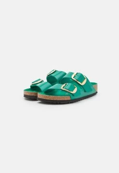 Birkenstock Arizona - Chaussons - High Shine Green -La Mode Soldes 812884d92c3b4070aba098876cca974c