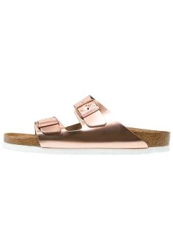 Birkenstock Arizona Nl Sfb Narrow - Mules - Metallic Copper 10 Birkenstock Arizona Nl Sfb Narrow - Mules - Metallic Copper -La Mode Soldes 85f7d7aa116641739b2b76cd78855751