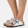 Birkenstock Arizona Lena - Chaussons - Iridescent Silver -La Mode Soldes 867bc4559d4e4fd2b6965d05761c622d