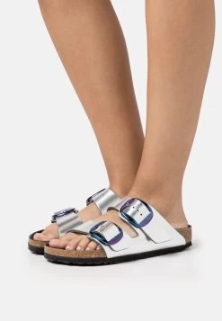 Birkenstock Arizona Lena - Chaussons - Iridescent Silver