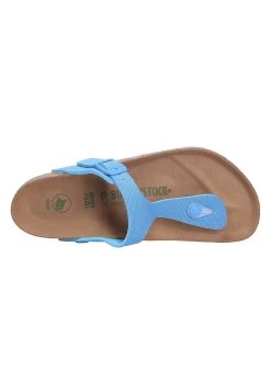 Birkenstock Tieffussbett Pantolette - Mules - Blau -La Mode Soldes 8bb70929c53e48d090c36f9a03131e98