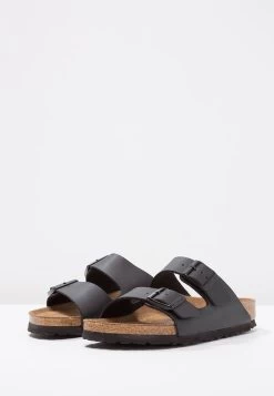 Birkenstock Arizona Soft Footbed Narrow Fit - Mules - Black -La Mode Soldes 8fe0b1461e8a4702bd88168a8942ef2d