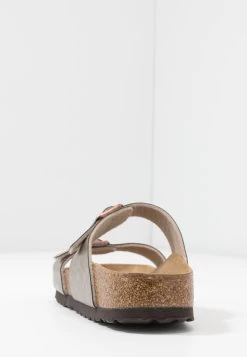 Birkenstock Sydney Bf Narrow - Chaussons - Graceful Taupe -La Mode Soldes 904a7d1b52214e1ebd402235a087f3a5