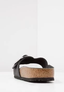 Birkenstock Madrid Big Buckle - Chaussons - Black -La Mode Soldes 96058cece16a4d42bea09cd59877834a