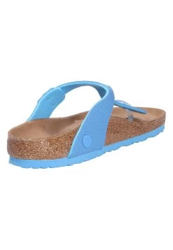 Birkenstock Tieffussbett Pantolette - Mules - Blau -La Mode Soldes 96c15e42018041a5bf47adc03de1e741