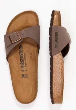 Birkenstock Madrid Bfbc Narrow - Chaussons - Brown -La Mode Soldes 96cfdedf0bc84b1580459c924b4e337f