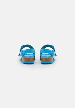 Birkenstock Milano Big Buckle Narrow - Sandales - High Shine Sky Blue -La Mode Soldes 9a99d9ddab7d407e8f4b2f234081cfcb