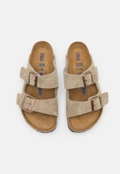 Birkenstock Arizona Soft Footbed Unisex - Chaussons - Taupe -La Mode Soldes 9f939cddcd7640b29542d58c09820040