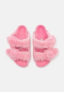 Birkenstock Arizona Big Buckle Regular - Chaussons - Teddy Candypink -La Mode Soldes 9fe18d1456484ce48dd689cc189ceda2