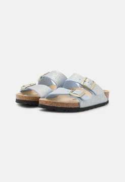 Birkenstock Arizona Mf Narrow - Chaussons - Dusty Blue 10 Birkenstock Arizona Mf Narrow - Chaussons - Dusty Blue -La Mode Soldes a2b73b72d9ae49da8a08a3c70a6e4431