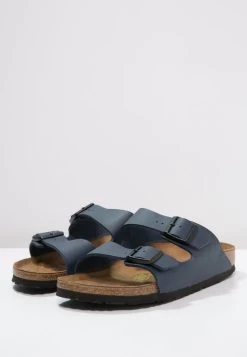 Birkenstock Arizona Narrow Fit - Mules - Blau -La Mode Soldes a53f7351548b4dfab651612920e70688