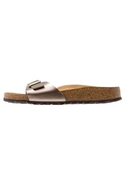 Birkenstock Madrid - Chaussons - Electric Metallic Taupe -La Mode Soldes a5bc65a9e51046fc9c3927513d104c7e