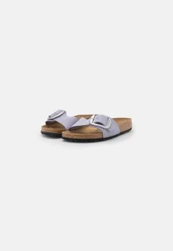 Birkenstock Madrid Big Buckle Narrow - Mules - Lilac -La Mode Soldes a7d360f3c1ed468c8c442776718b41d5