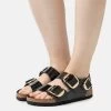 Birkenstock Milano Big Buckle Narrow Fit - Sandales - High Shine Black -La Mode Soldes ad4fdfaa34ba4dcfa842897f6d0d13fc