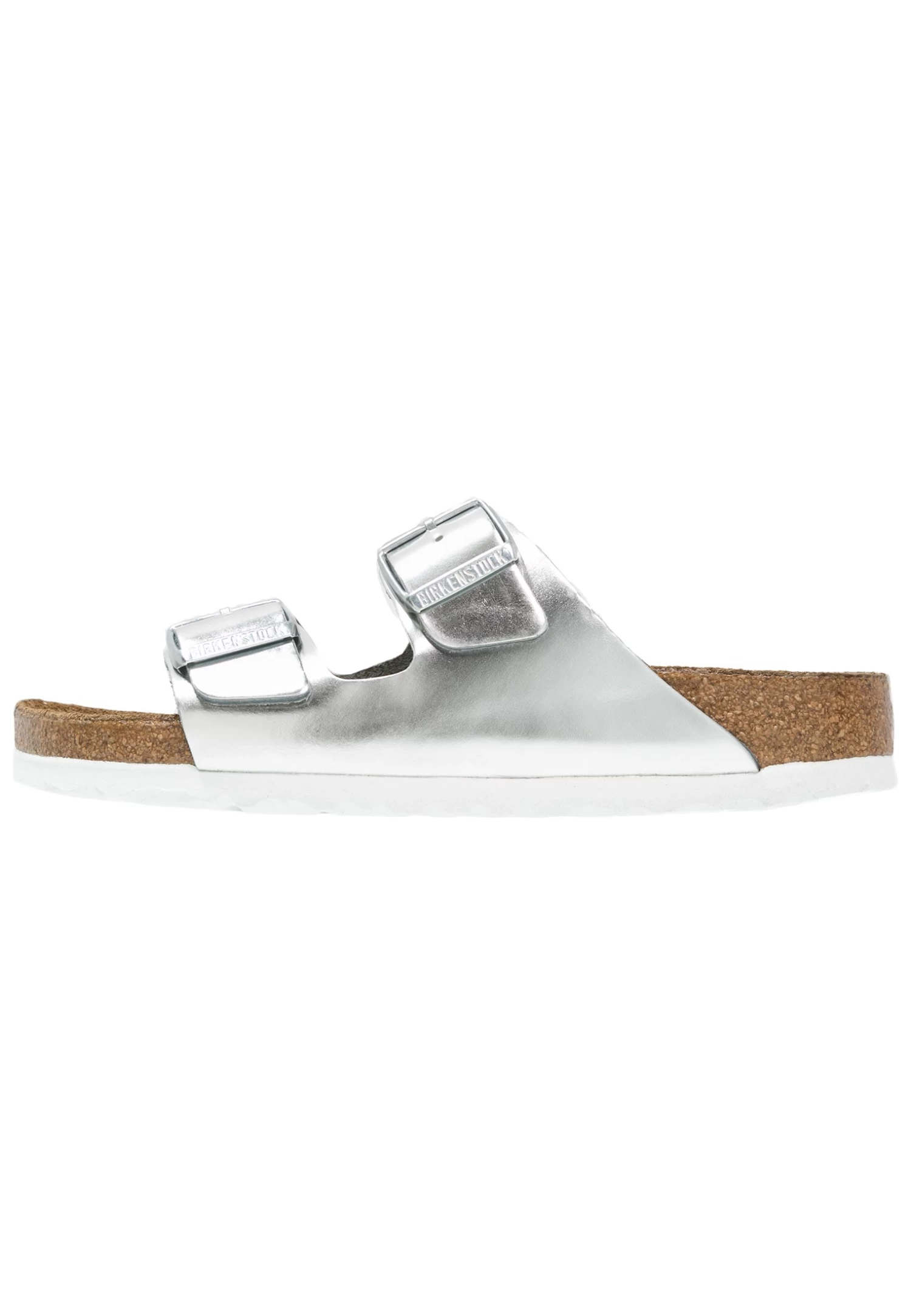 Birkenstock Arizona Nl Sfb Narrow - Mules - Metallic Silver 4 Birkenstock Arizona Nl Sfb Narrow - Mules - Metallic Silver – Image 2