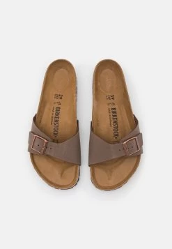 Birkenstock Madrid Bfbc Regular - Chaussons - Mocca -La Mode Soldes b37f50243e1b4076a2a173db75ec5e24