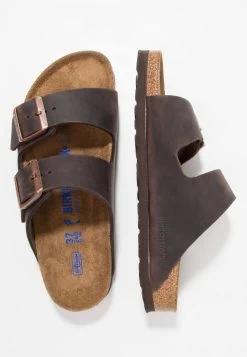 Birkenstock Arizona Soft Footbed Narrow - Mules - Habana -La Mode Soldes b4d6e5a2d7c14b19a3b3c9e44434c8c9