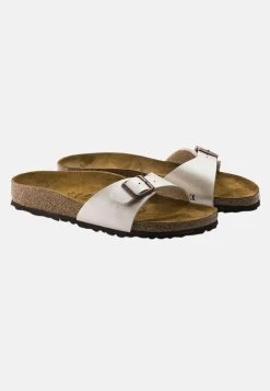 Birkenstock Madrid Bf Regular - Mules - Graceful Pearl White -La Mode Soldes b8c1f242793b49c098e5f4de305bc1b2